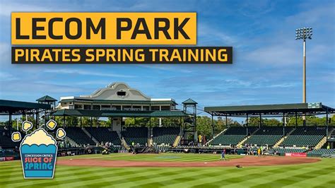 PIRATES SPRING TRAINING at LECOM Park | Stadium Tour & Review - YouTube