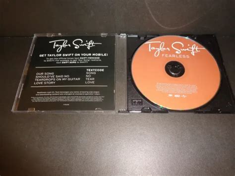 TAYLOR SWIFT &FEARLESS& CD Single BIG MACHINE Universal Music MERCURY FEARLESSCJ $88.88 - PicClick
