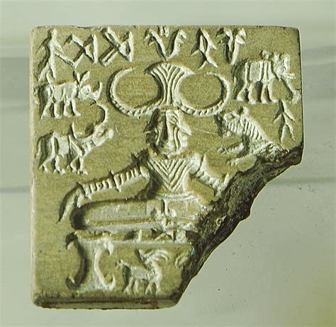 Pashupatinath seal, Mohenjodaro C- 2900BC-1900BC | A seal di… | Flickr