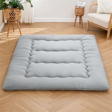 Futon Mattress Mattress Topper Queen Japanese Floor Mattress Memory Foam Tatami Foldable ...