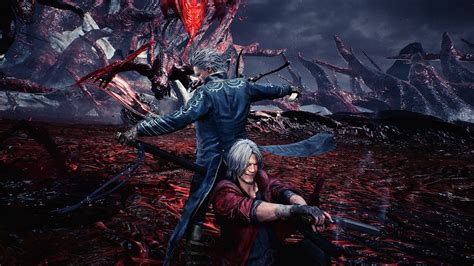 Vergil and Dante, Devil May Cry 5, 4K, #223 Wallpaper PC Desktop