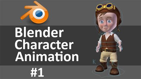 Blender 3d animation character - netbin