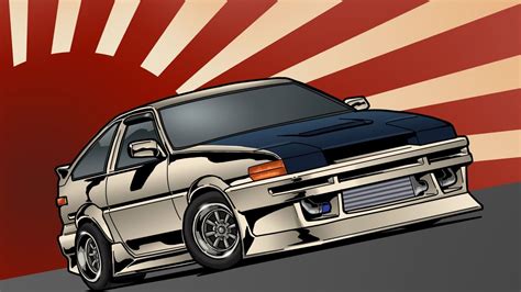 Toyota Ae86 Anime Wallpapers - Wallpaper Cave