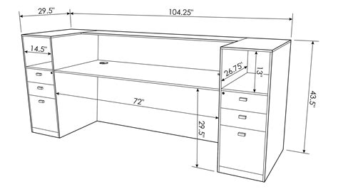 Round Reception Desk Dimensions - Image to u