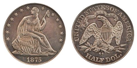 1875 CC Seated Liberty Half Dollar Coin Value Prices, Photos & Info