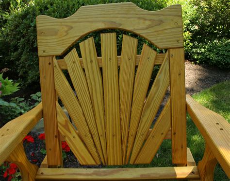 Treated Pine Fanback Patio Chair