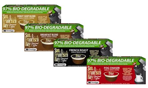 San Francisco Bay Single-Serve Coffee Pods (4-Pack) | Groupon