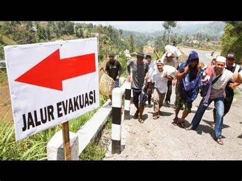 Langkah-Langkah Mitigasi Bencana Gunung Meletus ~ SAVE the EARTH