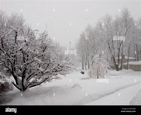 Winter scene in upstate NY USA Stock Photo - Alamy