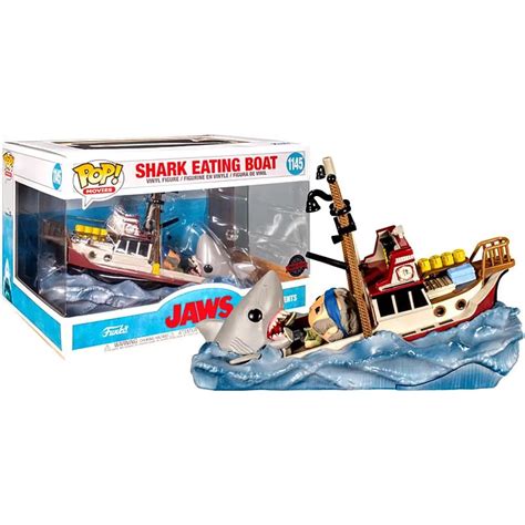 Figurine Shark Eating Boat / Les Dents De la Mer / Funko Pop Movies ...