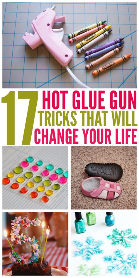 17 Hot Glue Gun Hacks That'll Change Your Life (Things to do with Hot Glue)