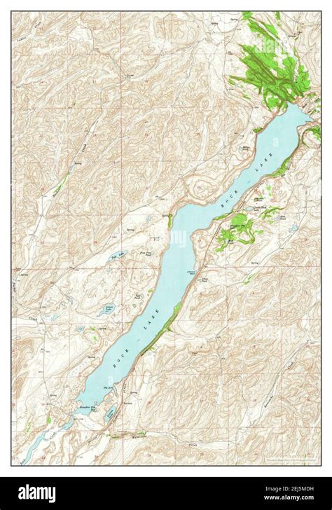 Rock Lake, Washington, map 1964, 1:24000, United States of America by ...