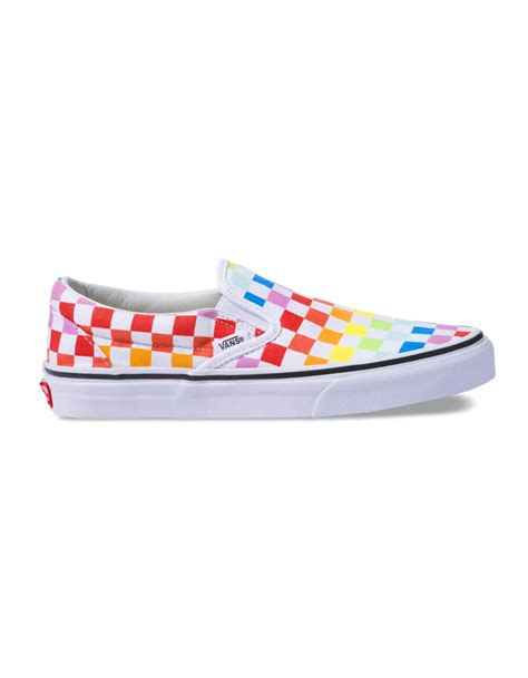 VANS Rainbow Classic Slip-On Kids Shoes - MULTI | Tillys