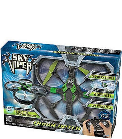 Skyrocket Toys Sky Viper Stunt Quadcopter - fly in all directions - new ...