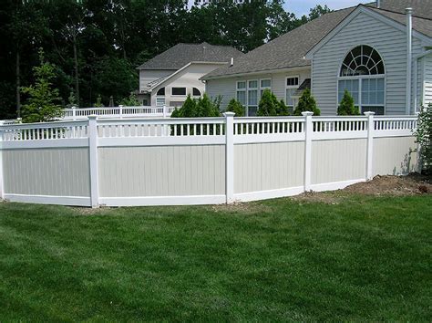 Vinyl Privacy Fence By Elyria Fence