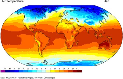 VUDEEVUDEE'S GEOGRAPHY BLOG: GLOBAL SURFACE TEMPERATURE DISTRIBUTION