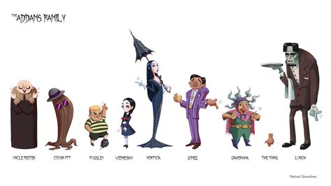 Top 100 + Addams family cartoon characters - Delhiteluguacademy.com