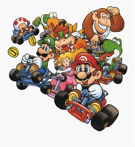 Mario Kart Snes , Free Transparent Clipart - ClipartKey