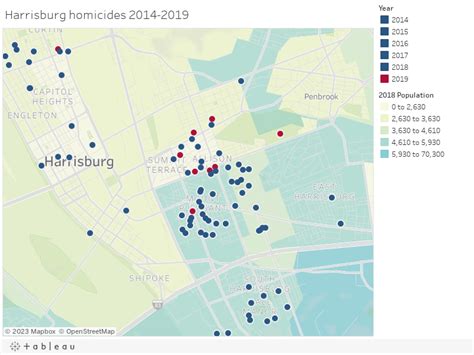 Harrisburg homicide map: 8 of 9 killings this year happened within a ...