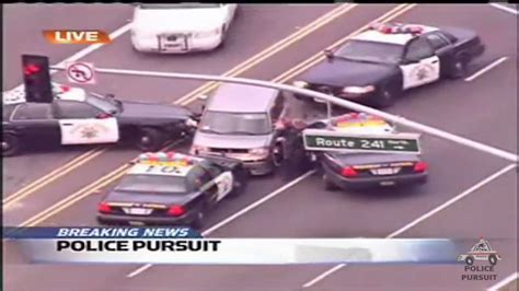 Police Pursuit - Orange County, CA - YouTube