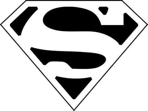 Black Superman Logo Vector SVG - FREE Vector Design - Cdr, Ai, EPS, PNG, SVG