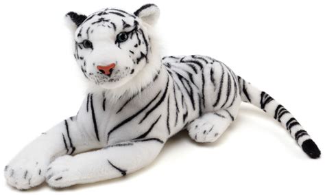 Saphed the White Tiger | 2 ft Long (Paw to End of Tail) Stuffed Animal ...