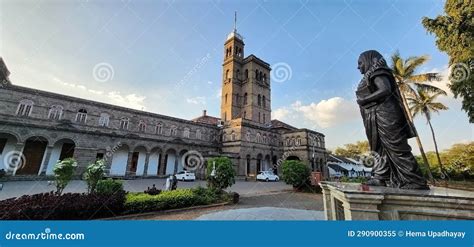 Statue of Savitribai Phule at Pune University Campus Editorial Image ...