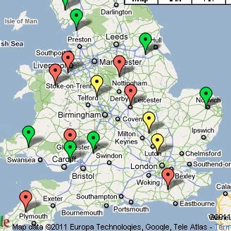 Map: CCG conditions across England - Pulse Today