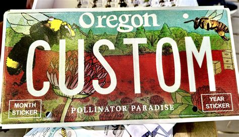 Oregon teen’s bee-autiful license plate design honors state’s busy ...