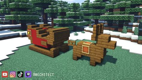 Santa's Sleigh Minecraft Map