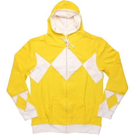 Power Rangers - Power Rangers Yellow Costume Hoodie - Walmart.com - Walmart.com