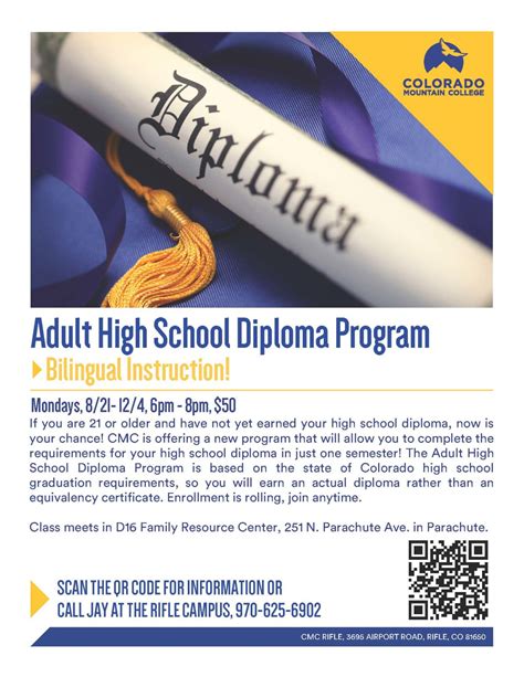 CMC's Adult High School Diploma Program | News Information