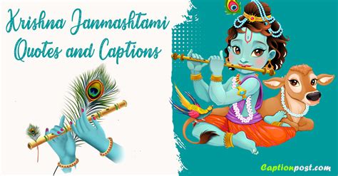 Krishna Janmashtami Quotes and Captions - Captionpost