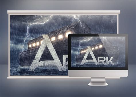 Ark Church Slide, a Graphic by Godserv Designs