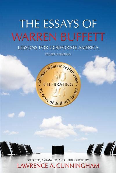 CAP - The Essays of Warren Buffett: Lessons for Corporate America ...