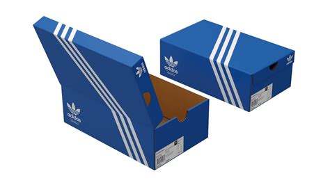 Adidas Shoe Box 001 - 3D Model by murtazaboyraz