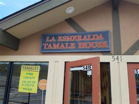 Menu at La Esmeralda Tamale House, Longmont