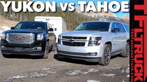 2018 Chevy Tahoe RST vs GMC Yukon vs The World's Toughest Towing Test