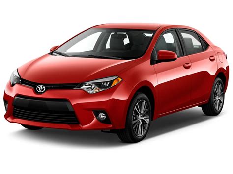 Image: 2016 Toyota Corolla 4-door Sedan CVT LE Plus (Natl) Angular ...