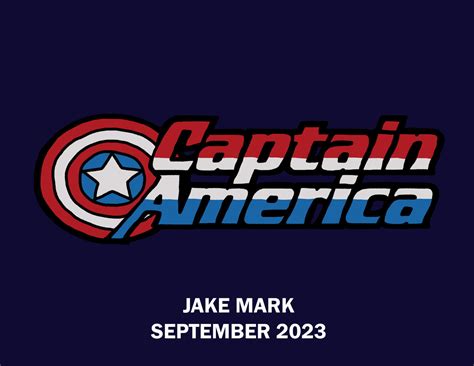 Captain America Logo by DrawingJakeM on DeviantArt