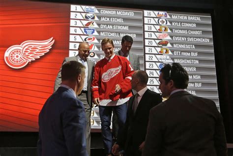 Detroit Red Wings land No. 6 pick in draft lottery - mlive.com