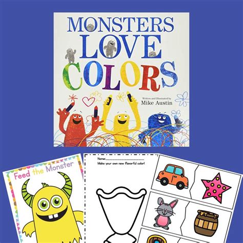 Monsters Love Colors Activities