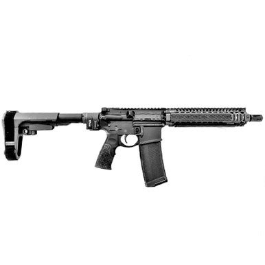 Mk18 Folding Daniel Defense Pistol in BLACK with SB-Tactical brace and ...