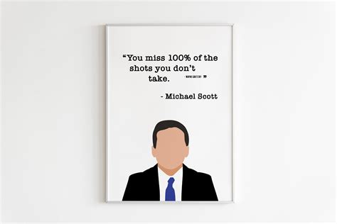 Printable Michael Scott Quote the Office Quote Michael Scott - Etsy