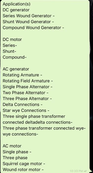 Application Of Dc Motor And Dc Generator - Infoupdate.org