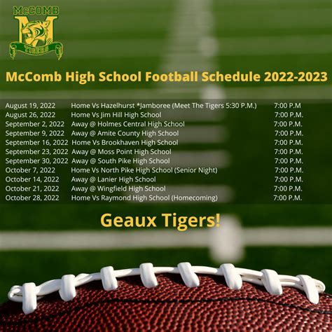 Central High School Football Schedule 2024 Tickets - Sibyl Maribel