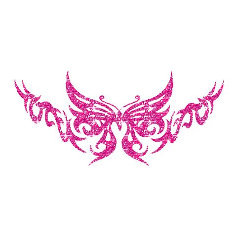 Discover the coolest Pink y2k style butterfly tattoo print #Y2K # ...