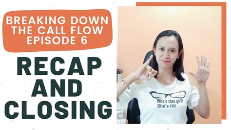 CLOSING SPIEL TIPS FOR CUSTOMER SERVICE | Breaking Down the Call Flow Episode 6 - YouTube