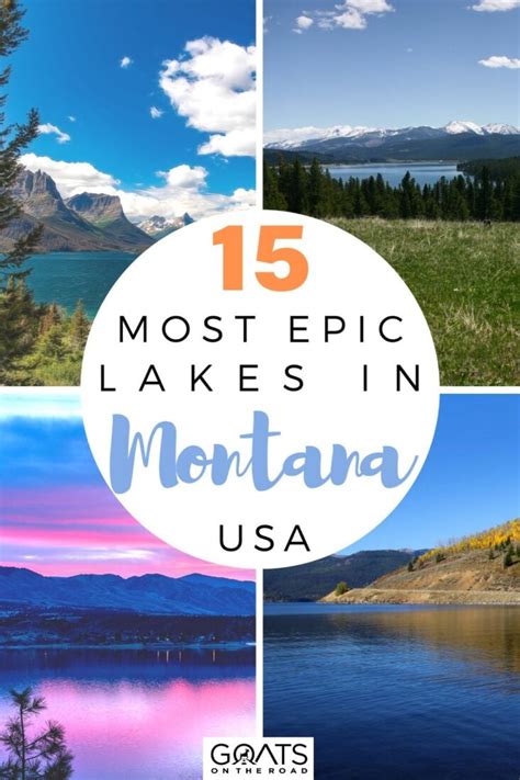 15 Beautiful Lakes to Visit in Montana - Goats On The Road