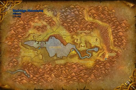 Wow Farmer: Redridge Mountains - Eastern Kingdoms - Wow Map Zones